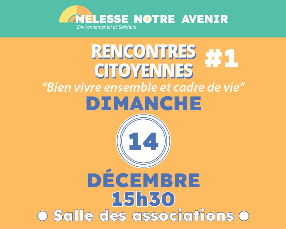 Rencontre citoyenne #1