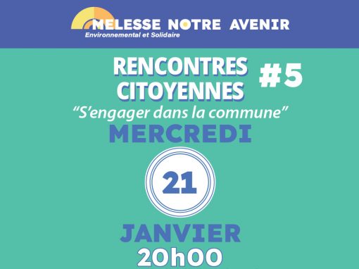 Rencontre citoyenne #5 Rencontre citoyenne #5