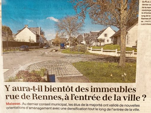 « Va-t-on vers une bétonisation de la rue de Rennes ? NON bien évidemment ! »